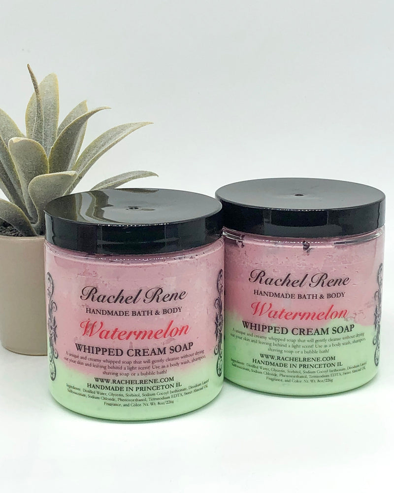 Watermelon Whipped Soap