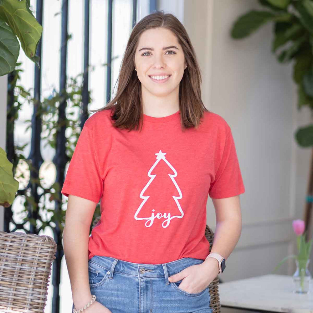 Women's Joy Tree Crew Neck T-Shirt