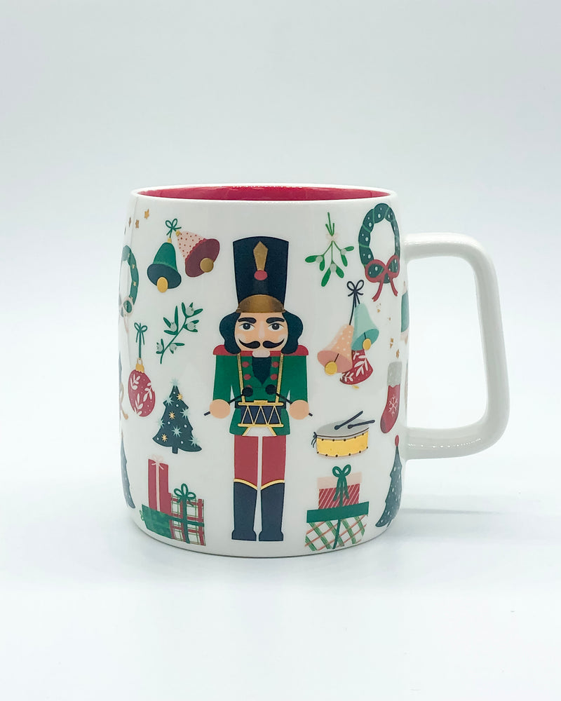 Ceramic Mug - Nutcracker Pattern