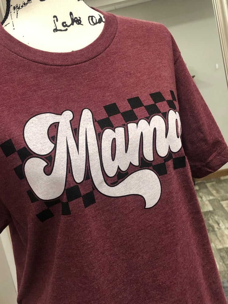 Checkered Mama - Graphic Tee