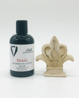 Malaki - Aftershave Lotion 4oz Bottle