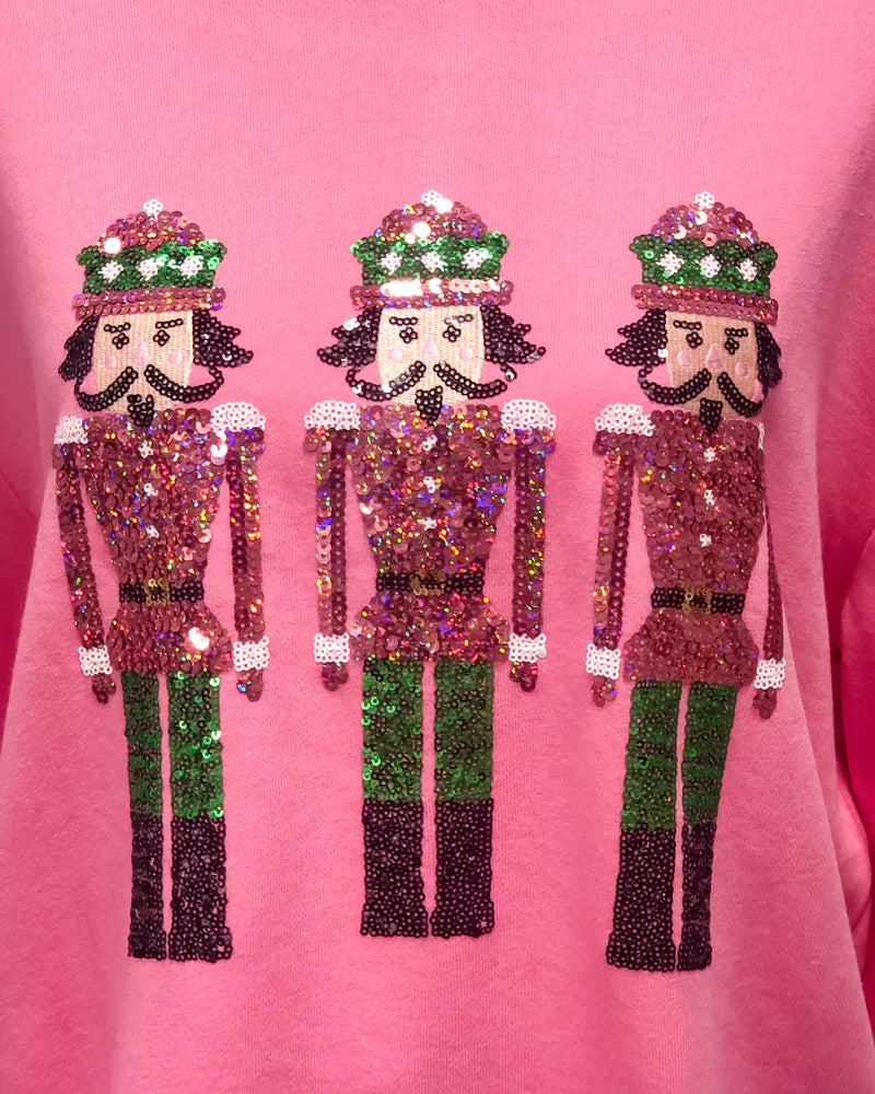 Nutcracker March Sequin Sweatshirt