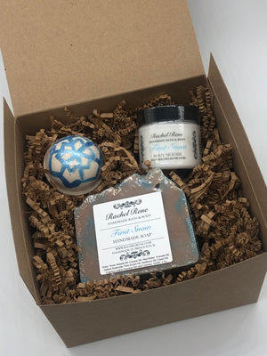 3pc Gift Set - Soap Bar, Body Mousse and Bath Bomb