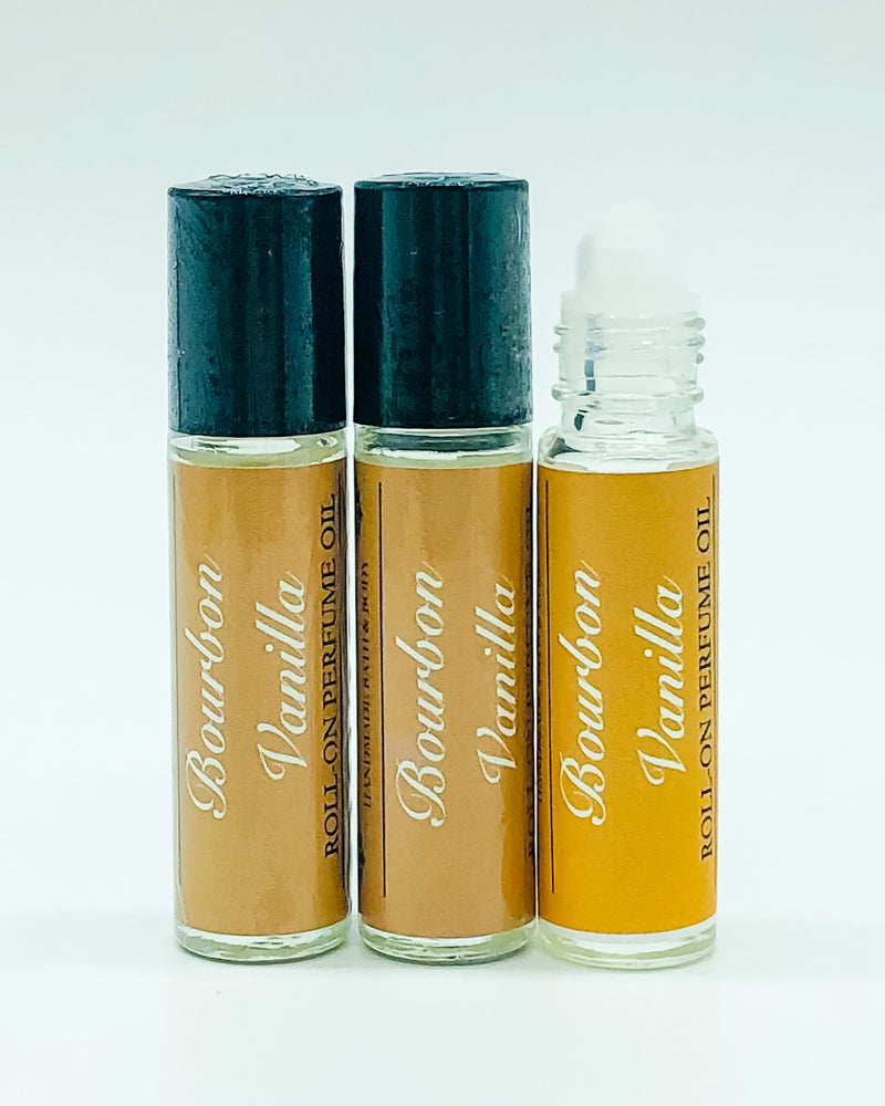 Bourbon Vanilla Roll-On Perfume Oils - 10ml