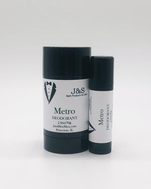 Metro - Aluminum Free Natural Deodorant