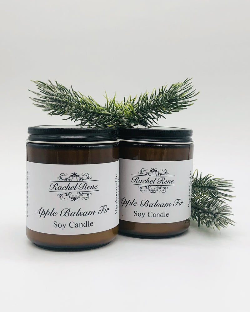 Apple Balsam Fir - Soy Candle