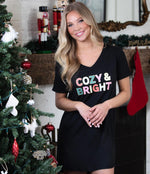 Cozy & Bright - Sleep Shirt