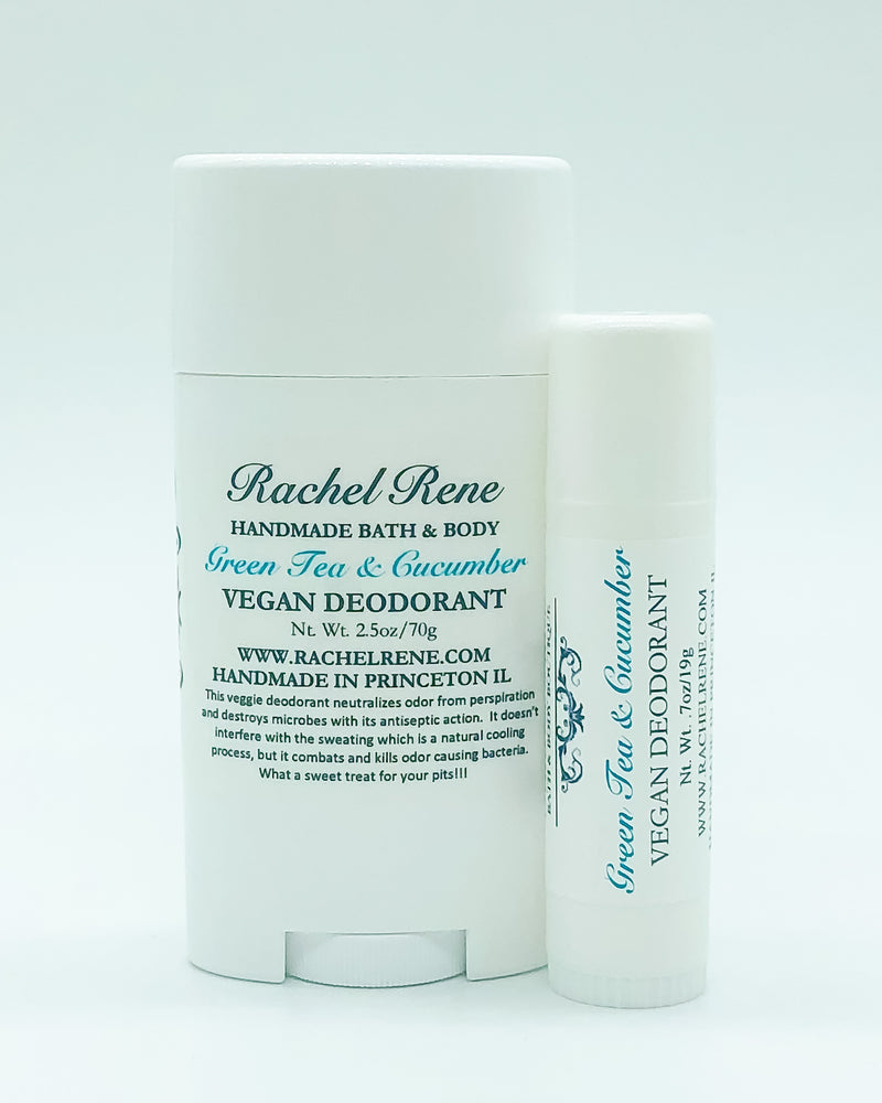 Green Tea & Cucumber - Aluminum Free Natural Deodorant