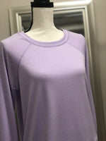 Lightweight Sweatshirt - Lilac