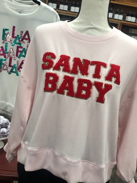 Millie Santa Baby Sweatshirt