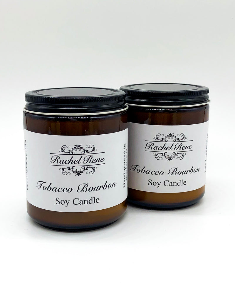 Tobacco Bourbon Soy Candle