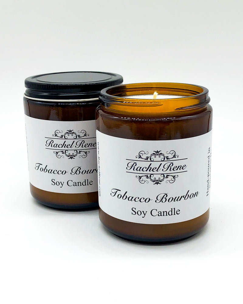 Tobacco Bourbon Soy Candle