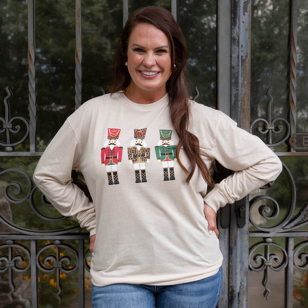 Nutcracker Long Sleeve Crew Neck T-Shirt