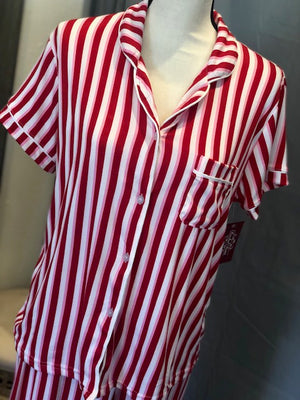 Candy Cane Lane - Button Up Shirt