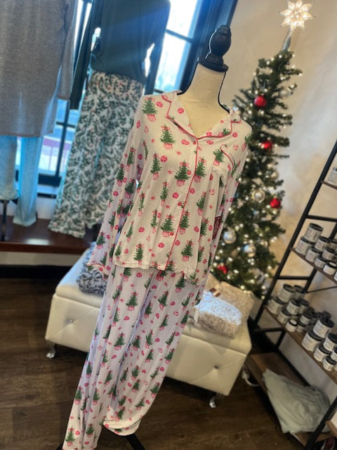 Fancy & Festive - 2pc Pajama Set