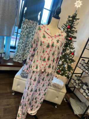 Fancy & Festive - 2pc Pajama Set